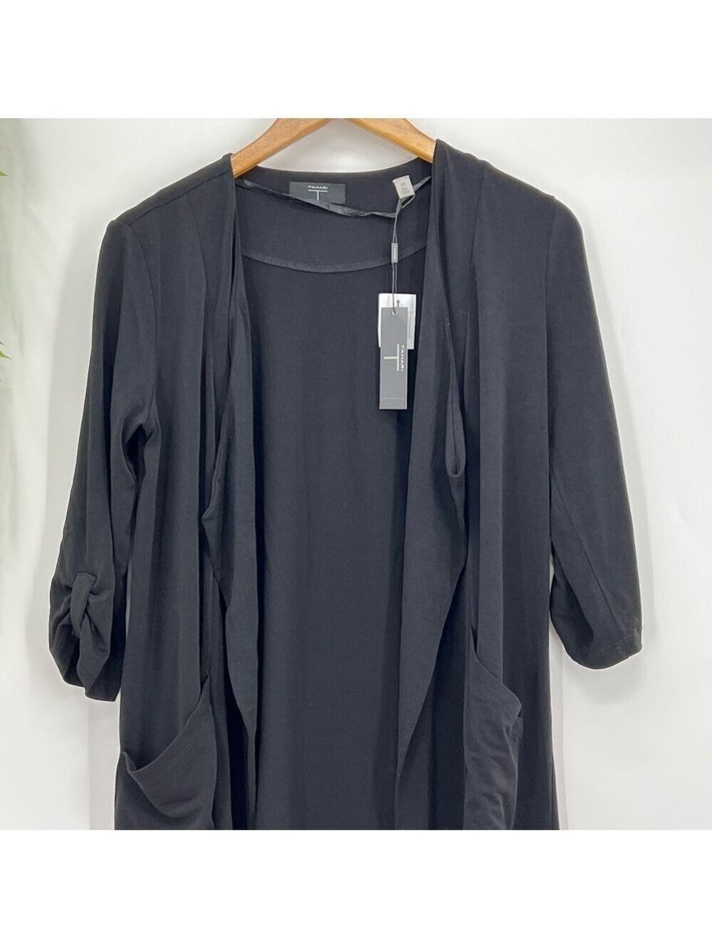 Tahari Black Cardigan
